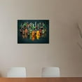 thumbnail image 3 of Kitchen Wall Art,Dining Room Wall Decor,Indian Decor,Kitchen Decorations Wall,Colorful Spice in Spoon Vintage Canvas Wall Art Food Photos Painting Framed for Home Decoration Gift 12x16Inches, 3 of 6