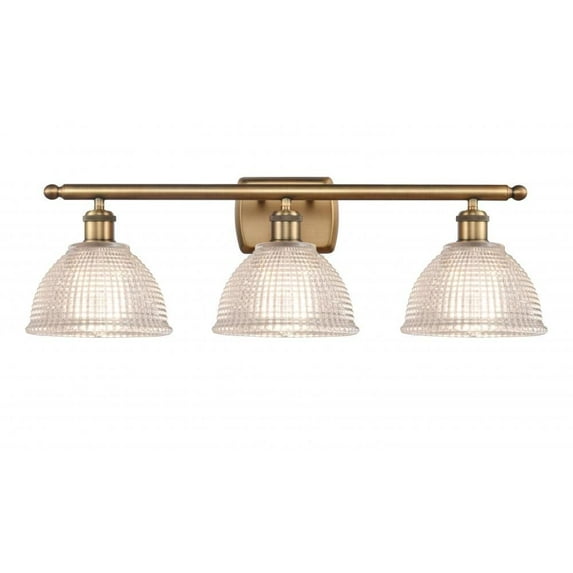 Innovations 516-3W-BB-G422-LED Arietta 3 Light Bath Vanity Light part of the Ballston Collection, Brushed Brass