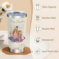 thumbnail image 4 of 20oz Leakproof Tumbler Mom's Birthday Gift from Daughter Travel Coffee Mug Perfect for Mum From Three Children, 4 of 6