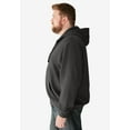 thumbnail image 3 of Kingsize Men's Big & Tall Fleece Zip-front Hoodie Jacket, 3 of 3