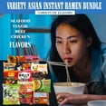 thumbnail image 4 of Variety Asian Instant Ramen Bundle | Samyang, Nissin, Nong-shim, Mama, Ve Wong, Wai Wai, Lucky Me, Acecook | Free Snacks Included | 8 Packs, 4 of 6