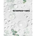 thumbnail image 5 of Waterproof Throw Pillow Covers, Sunflower Eucalyptus Leaves Watercolor Summer Plant Farm Decor Decorative Pillowcase Soft Cushion Case for Patio Couch Tent Balcony, Set of 2 Square, 18"X18", 5 of 6