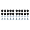 thumbnail image 1 of 20pcs Motorcycle Rubber Grommets For For For For Fairings, 1 of 8