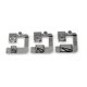 thumbnail image 1 of 3 Pcs Sewing Machine Presser Foot Rolled Presser Foot Set 4/8' 6/8' 8/8' for Low Sewing Machine Baby Lock, 1 of 2