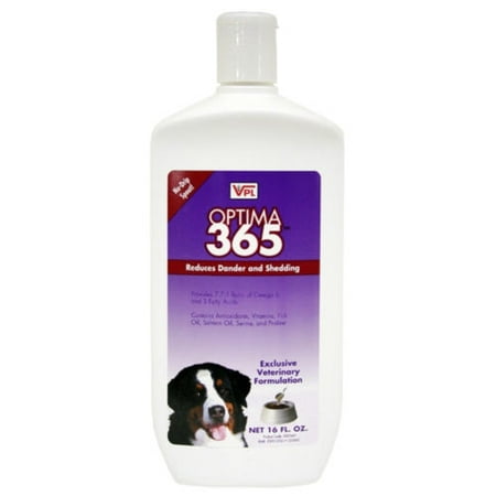 Optima 365 Skin & Coat Enhancer for Dogs reduce shedding & Dander