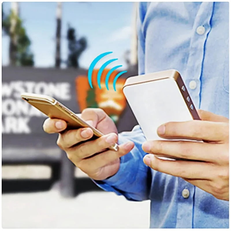 Travel Hotspot G2 Pro Portable Mobile Wireless Modem Mini 4G LTE Wifi Sharing SIM Card Router Touch Screen White