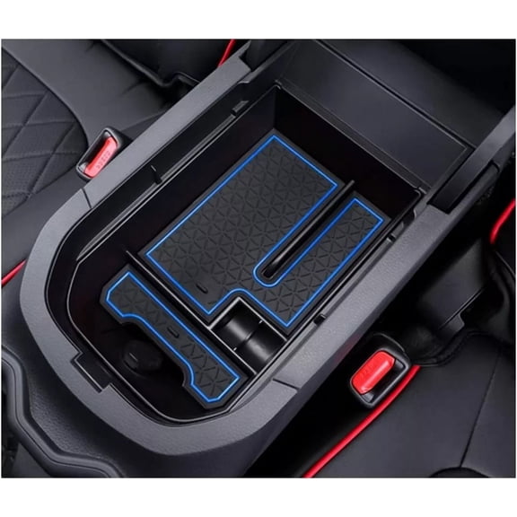 Car Center Console Storage Tray – Interior Organizer Accessory for Compact SUVs