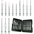 thumbnail image 3 of 12-Piece Punch and Chisel Set, Including Pin Punch, Cold Chisel, Taper Punch, Center Punch, Carrying Case, Widely Used in Factories, Repair Shops, Home, 3 of 9
