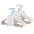 thumbnail image 1 of 3 Sprouts Baby Velvet, Non-Slip Clothes Hangers - Pack of 30 - Beige, 1 of 5