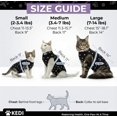 thumbnail image 3 of Traje de recuperación para gatos Kedi Cats Solutions para gatita hembra, rosa, 3 of 7