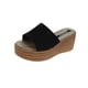 thumbnail image 2 of Sandalias de moda para mujer, zapatillas casuales de suela gruesa para personas de verano perezosas Wmkox8yii hj789, 2 of 8