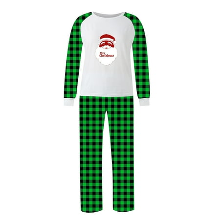 

Act Now! HIMIWAY Matching Family Christmas Pajamas Christmas Prints Family Matching Long Sleeve Tops+Pants Set Family Matching Sets Men M