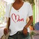 thumbnail image 2 of Camiseta sin mangas con cuello en V y estampado informal elegante para mujer OAVQHLG3B Store  lin121212, 2 of 5