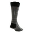 thumbnail image 4 of GOLDTOE Edition Mens Dress Windowpane Crew Socks, 3-Pack, 4 of 4