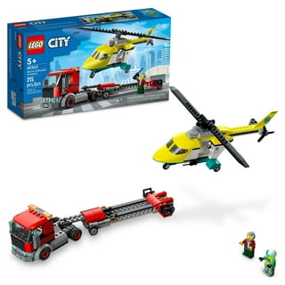 NEW Lego Creator MINI HELICOPTER Set 7609 - Red Black White Police Copter -  RARE