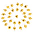 thumbnail image 1 of Conectores de Dijes Honbay 30PCS Girasol Esmaltado 20x13mm, 1 of 7