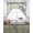 Green, variant on Eucalyptus Trucks Swag Valances for Windows, Small Curtains Drapes, Spring Farmhouse Floral Sage Green Plaid Kitchen Window Curtains Over Sink Window Treatment Valance for Bedroom/Bathroom 56"x36"