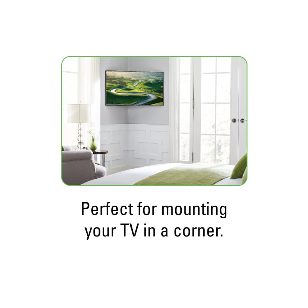 Restored SANUS Decora Full-Motion Wall Mount for TVs 32"-55" Black, Up to 50 lbs. DMF215-B1 (Refurbished)