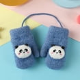 thumbnail image 2 of Yanyanz Gloves Mittens, Kid's Winter Gloves Children Stretchy Warm Gloves Boys Or Girls Knit Gloves, Gloves Blue One Size, 2 of 8
