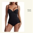 thumbnail image 3 of Womens Tummy Control Shapewear Bodysuit One Piece Full Body Shaper Waist Slimming Bodysuit Shaper, 3 of 10