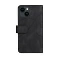 thumbnail image 6 of for iPhone 15 Wallet Phone Case with 9 Card Holder Zipper Pocket, Magnetic Closure Premium Folio PU Leather Flip Case with Wrist Strap for iPhone 15 6.1inch,Black,For iPhone 15, 6 of 10