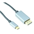 thumbnail image 1 of 1.5ft USB 3 Type C Male to DisplayPort Thunderbolt 3/Alt Mode 8K@60Hz Cable, 1 of 2