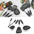 thumbnail image 4 of Silicone Spatula Set, 4Pcs/Set With Hanging Holes High Heat  Dishwasher Safe Silicone Cooking Utensil Set, for Kitchen Spatulas Cooking Tools, 4 of 8