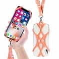 thumbnail image 1 of ROCONTRIP 2 in 1 Universal Cell Phone Lanyard Strap Case Holder with Detachable Neckstrap, Assorted Colors, 1 Count, 1 of 1