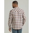 thumbnail image 2 of Wrangler Modern Black Red Yellow Plaid - Mens Shirt  - 112346238, 2 of 4
