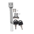 thumbnail image 4 of GETAJGHSD 1 Set Keyed Glass Door Lock Stainless Steel for Retail Environments, 4 of 8