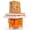 Orange, variant on Made Easy Kit Food Delivery Outdoor Functional Décor Metal and Wood Box for Designated Food Order Reception Location