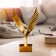 thumbnail image 4 of Estatua de ala de águila nórdica, adorno artesanal, obra de arte, escultura de Animal para el hogar, decoración de mesa, colección de regalos Sunnimix Estatua del águila, 4 of 8