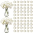 thumbnail image 1 of Flores Artificiales VEVOR 205 piezas Hortensias de Seda Blanca, 1 of 9
