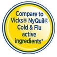 thumbnail image 5 of Equate Nighttime Cold and Flu Relief Liquid, Cherry Flavor, 24 fl oz (2x12 fl oz), Compare to Vicks® Nyquil® Cold & Flu Active Ingredients, 5 of 10