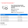 thumbnail image 2 of Power Steering Pump Seal Kit - Compatible with 1970 - 1977 Ford Maverick 1971 1972 1973 1974 1975 1976, 2 of 2
