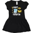 thumbnail image 3 of Inktastic I Got My 1st Tooth with Cute Tooth Baby Girls Baby Dress, 3 of 5
