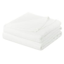 Unique Bargains Cooling Viscose from Bamboo Breathable Blanket White Twin