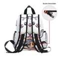 thumbnail image 5 of FORMRS School Backpack with Front Zippered Pocket 12" Student Travel Daypack, White Cute Cat, 5 of 6