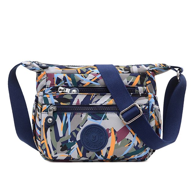 Bolsos de mensajero de nailon para mujer, bolso de mano informal de viaje, bandolera con múltiples bolsillos de alta calidad xuanjing unisex