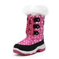thumbnail image 1 of DREAM PAIRS Kids Boys Girls Slip Resistant Faux Fur-Lined Knee High Winter Snow Boots NORDIC PINK Size 9, 1 of 5