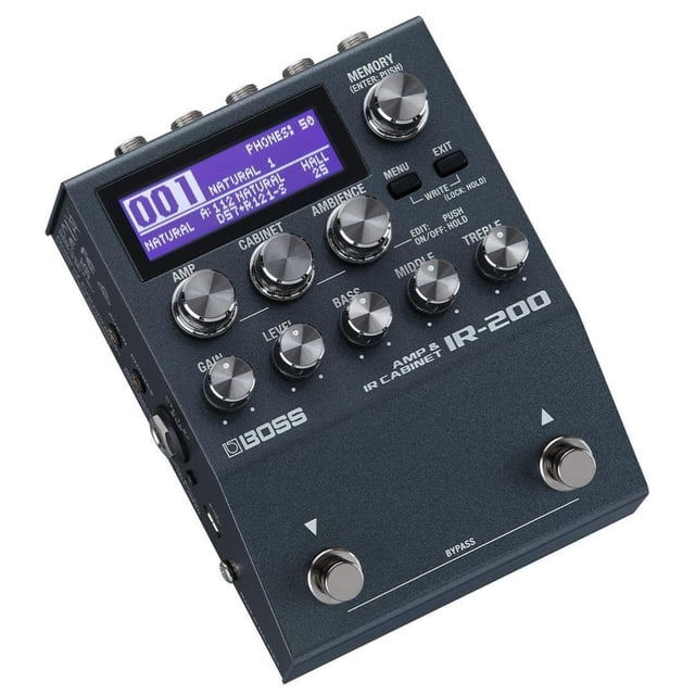 Pedal de Amp y Gabinete IR Boss IR-200