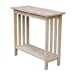 thumbnail image 3 of International Concepts Table d'Entrée Mission en Bois Naturel Non Fini, 3 of 4