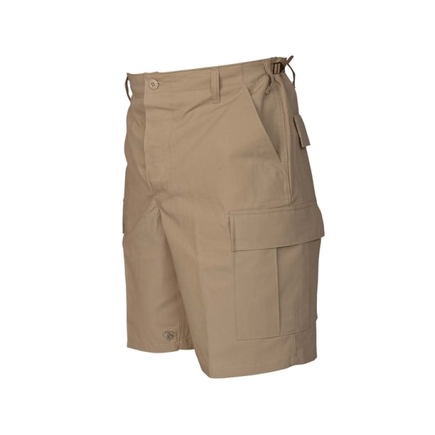 Bermudas Cargo Utility Tru-Spec Rip-Stop 100% Algodón Khaki L