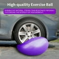 thumbnail image 3 of Yoga Ball Exercise Ball for Home Office Desk, Stability Ball & Balance Ball to Relieve Back Pain, Home Gym Workout Ball, Purple, 3 of 8