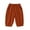 Orange, variant on TOOYOU Boys Pants Toddler Baby Pull On Cotton Shorts Kids Summer Knee Length Elastic Waist Harem Pants With Pockets Size 2-3 Years , Orange