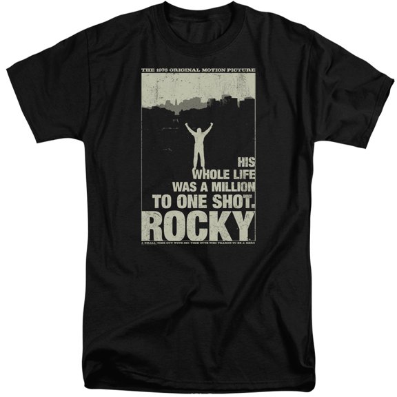 Rocky - Silhouette - Tall Fit Short Sleeve Shirt - X-Large