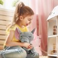 thumbnail image 4 of Juguete suave para niños, peluche elefante, material suave, para dormitorio, juguete antidepresivo, peluche para niños, regalo perfecto, peluche de calidad, juguete educativo, peluche para Blaxill, 4 of 5