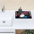 thumbnail image 7 of Ryvnso Turtle Flowers Bathroom Tray Vanity Countertop Trays Acrylic Organizer, 7 of 7