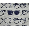thumbnail image 4 of oneOone Polyester Lycra Off White Fabric Goggles Fashion Craft Projects Decor Fabric Printed By The Yard 56 Inch Wide, 4 of 4
