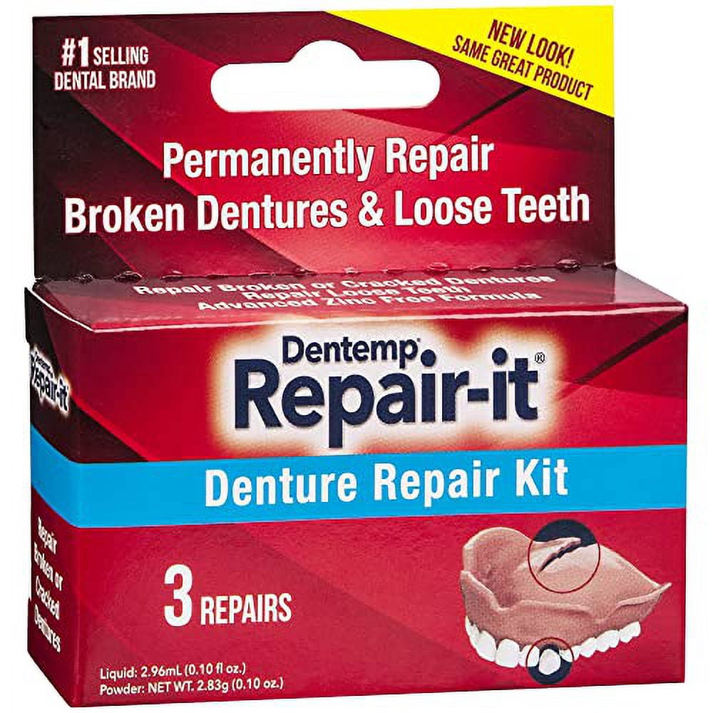 Repair-It Denture Repair Kit D-091 .7 Ounces